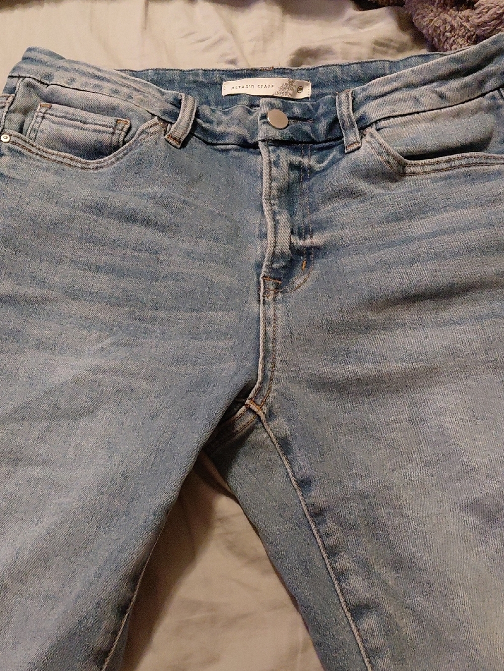 Altar'd State Light Blue Women's Slim Jeans
